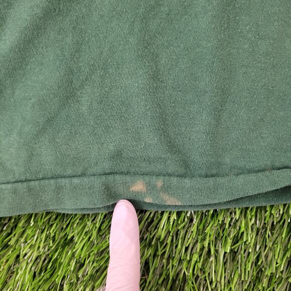 Vintage 90s Native-American Cherokee Shirt Large 22x26 Sun-Faded - Picture 6 of 14